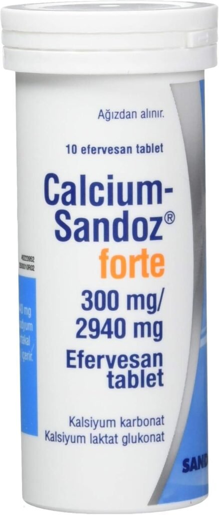 Calcium Sandoz Forte 20 Efervesan Tablet 28068