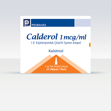 Calderol 1 Mcg Ml I.v. Enjeksiyonluk Cozelti Iceren 25 Ampul 20216
