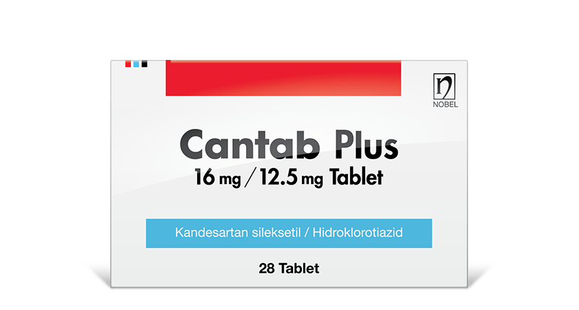Cantab Plus 16 Mg/12,5 Mg 28 Tablet 1 Cantab Plus 16 Mg 125 Mg 28 Tablet 20253
