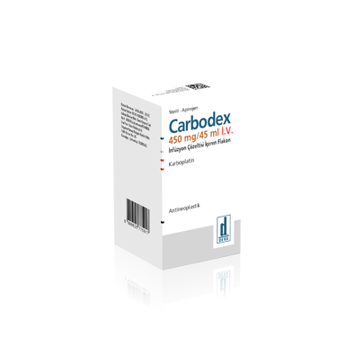 Carbodex 450 Mg/45 Ml Iv Inf. Coz. Iceren Flakon 1 Carbodex 450 Mg 45 Ml Iv Inf. Coz. Iceren Flakon 20273