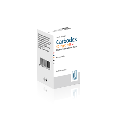 Carbodex 50 Mg 5 Ml Iv Inf. Coz. Iceren Flakon 20274