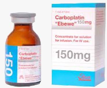 Carboplatin Ebewe 15 Ml 150 Mg 1 Flakon 28133