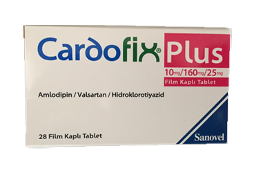 Cardofix 10 Mg/160 Mg 28 Film Kapli Tablet 1 Cardofix 10 Mg 160 Mg 28 Film Kapli Tablet 20282
