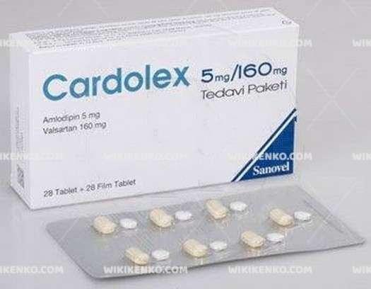 Cardolex 5/160 Mg Tedavi Paketi 1 Cardolex 5 160 Mg Tedavi Paketi 28151