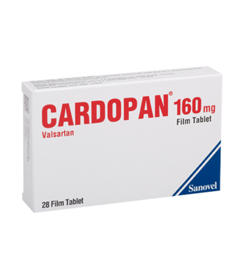 Cardopan 160 Mg 28 Film Tablet 1 Cardopan 160 Mg 28 Film Tablet 20288