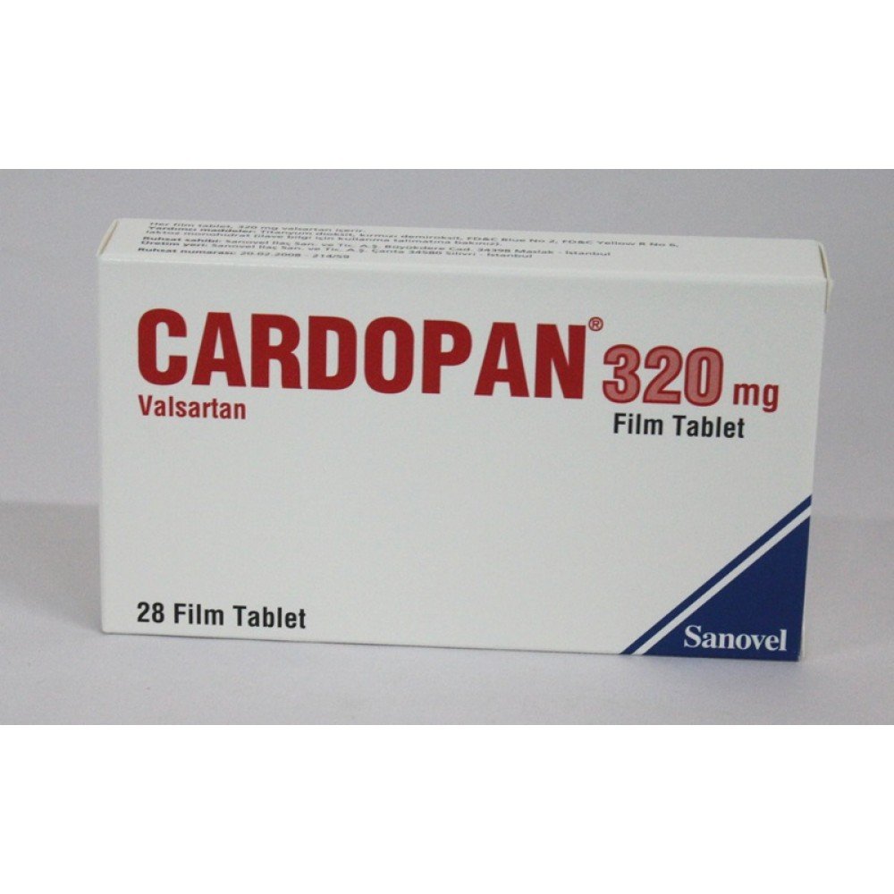 Cardopan 320 Mg 28 Film Tablet 20289