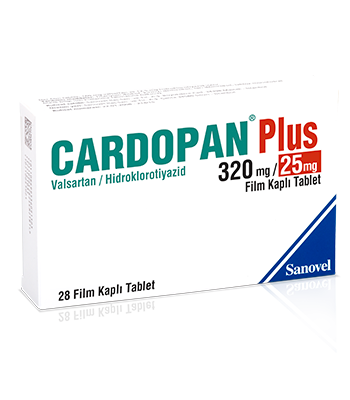 Cardopan Plus 320/25 Mg 28 Fi̇lm Kapli Tablet 1 Cardopan Plus 320 25 Mg 28 Film Kapli Tablet 20294