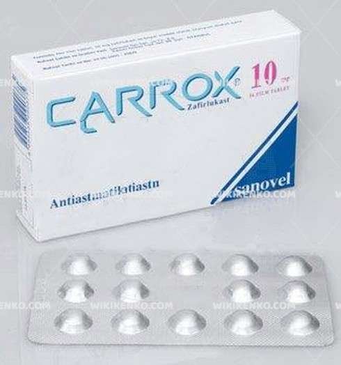 Carrox 10 Mg 56 Film Tablet 1 Carrox 10 Mg 56 Film Tablet 28193