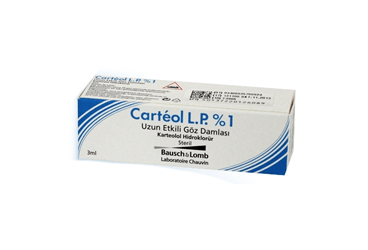 Carteol Lp %1 Uzun Etkili 3 Ml Göz Damlası 1 Carteol Lp 1 Uzun Etkili 3 Ml Goz Damlasi 28196