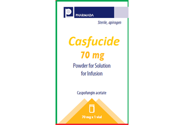 Casfucide 50 Mg I.v. Infuzyonluk Cozelti Hazirlamak Icin Liyofilize Toz (1 Flakon) 1 Casfucide 50 Mg I.v. Infuzyonluk Cozelti Hazirlamak Icin Liyofilize Toz 1 Flakon 28201