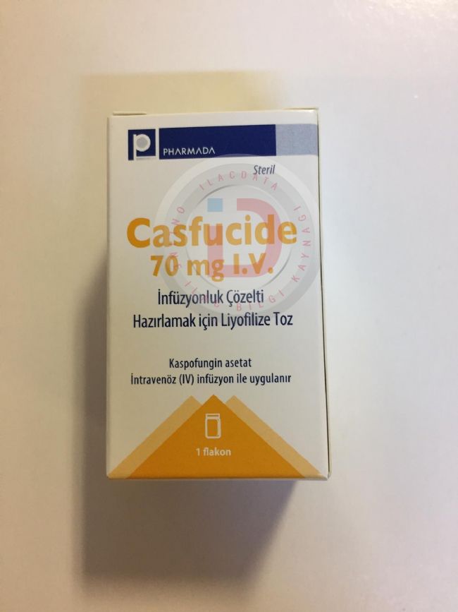 Casfucide 70 Mg I.v. Infuzyonluk Cozelti Hazirlamak Icin Liyofilize Toz 1 Flakon 28202