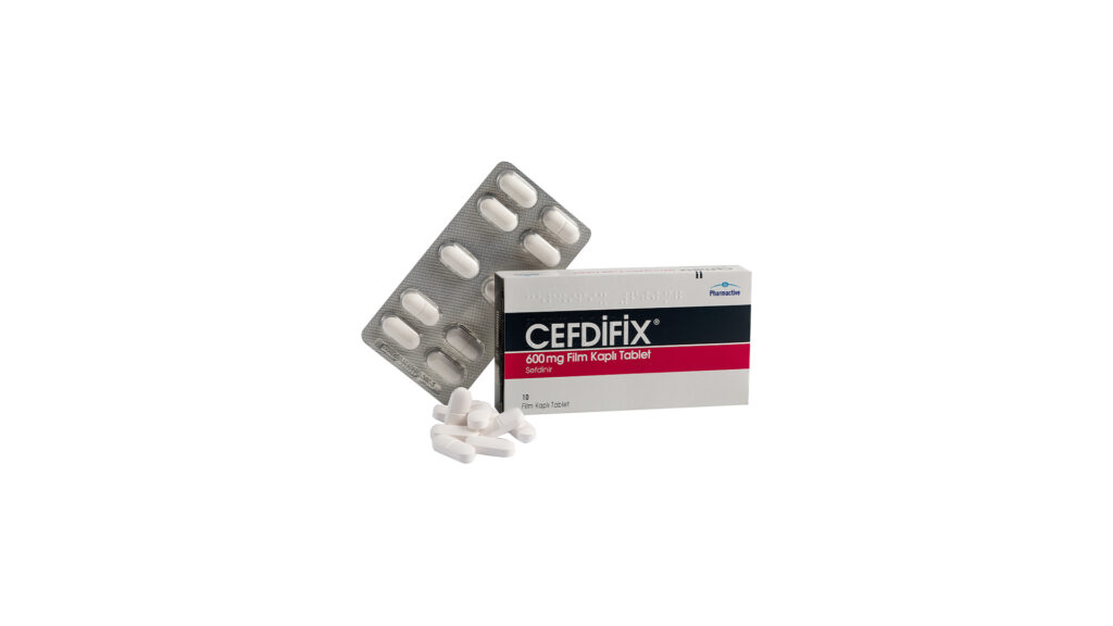 Cefdifix 600 Mg 10 Film Kaplı Tablet (10 Film Kaplı Tablet) 1 Cefdifix 600 Mg 10 Film Kapli Tablet 10 Film Kapli Tablet 20356