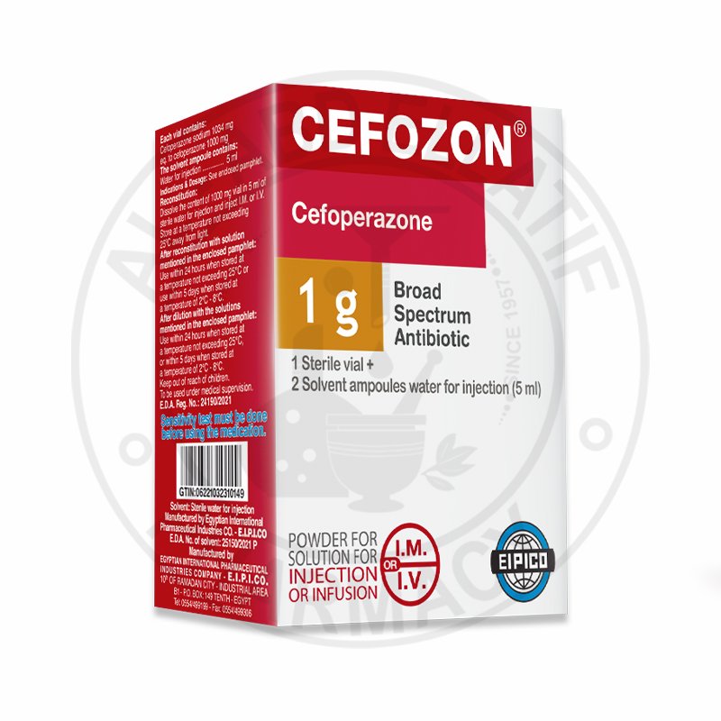 Cefozin Im Iv 1000 Mg 1 Ampul 28291
