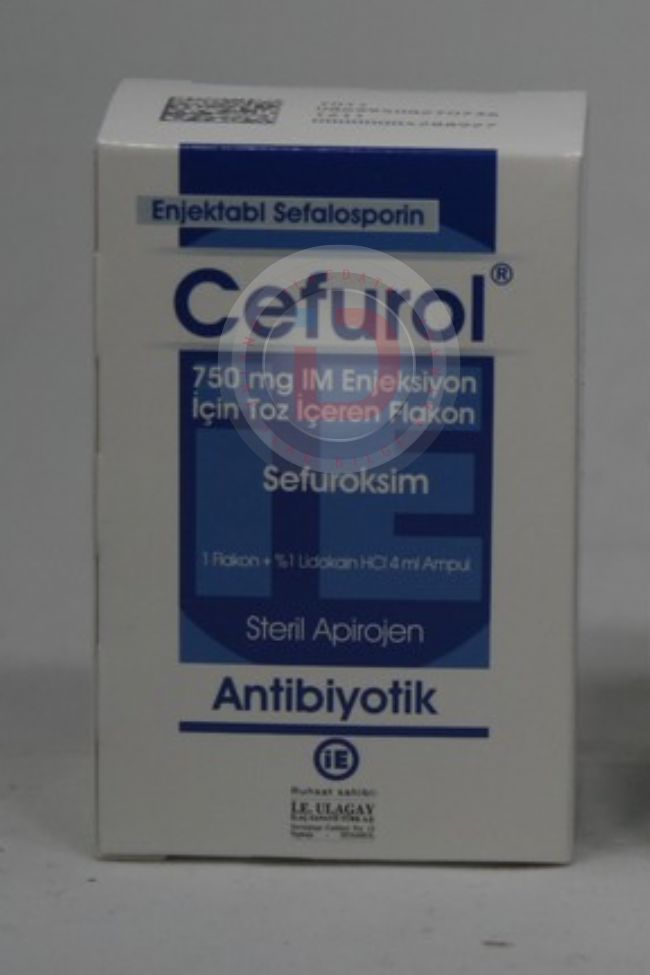 Cefurol 750 Mg Im Enjeksiyon Icin Toz Iceren 1 Flakon 1 Ampul 28315