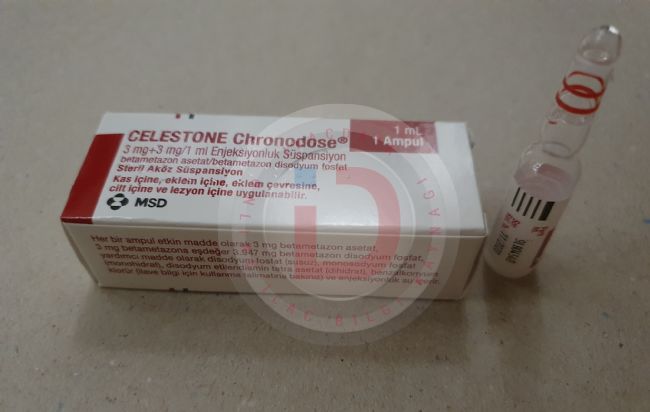 Celestone Chronodose 3 Mg + 3 Mg /1 Ml Enjeksiyonluk Suspansiyon 1 Celestone Chronodose 3 Mg 3 Mg 1 Ml Enjeksiyonluk Suspansiyon 20375