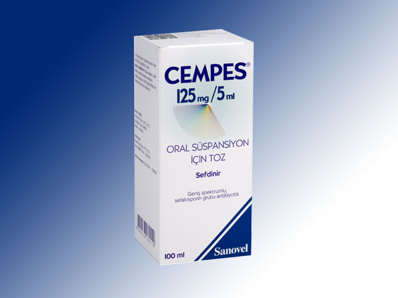 Cempes 125 Mg/5 Ml 100 Ml Oral Süspansiyon İçin Toz 1 Cempes 125 Mg 5Ml 100 Ml Oral Suspansiyon Icin Toz 20381