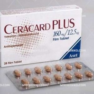 Ceracard Plus 160 /12,5 Mg 28 Film Kaplı Tablet 1 Ceracard Plus 160 125 Mg 28 Film Kapli Tablet 28337