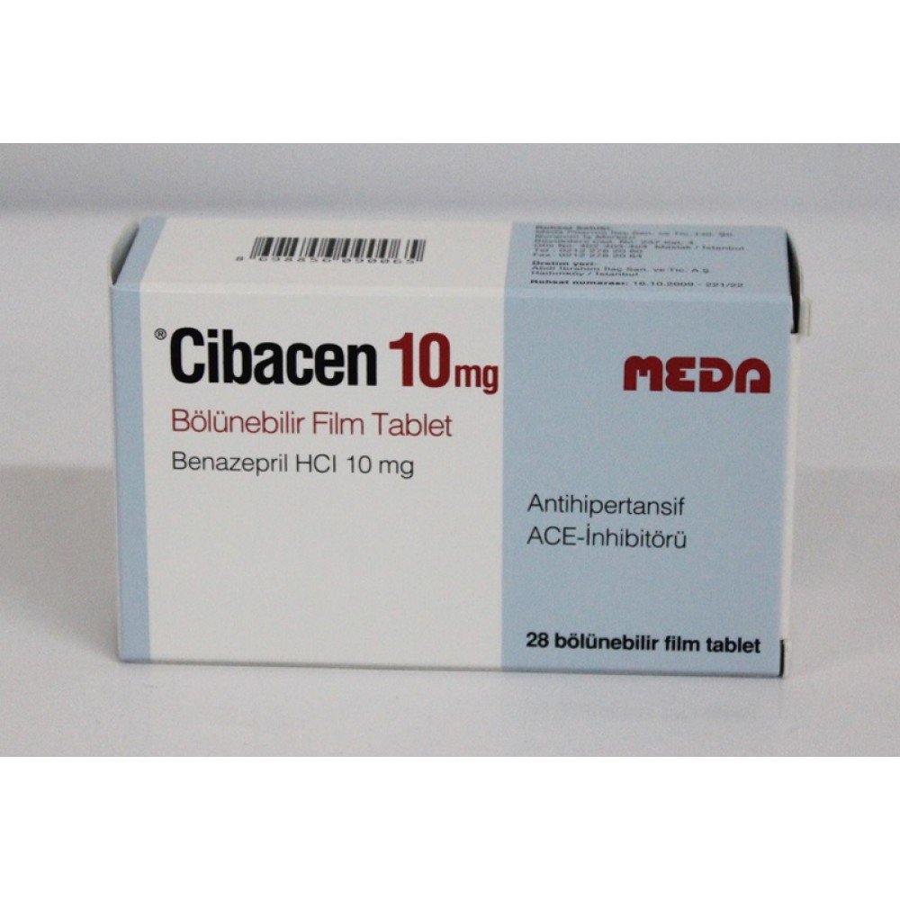 Cibacen 10 Mg 28 Tablet 28383