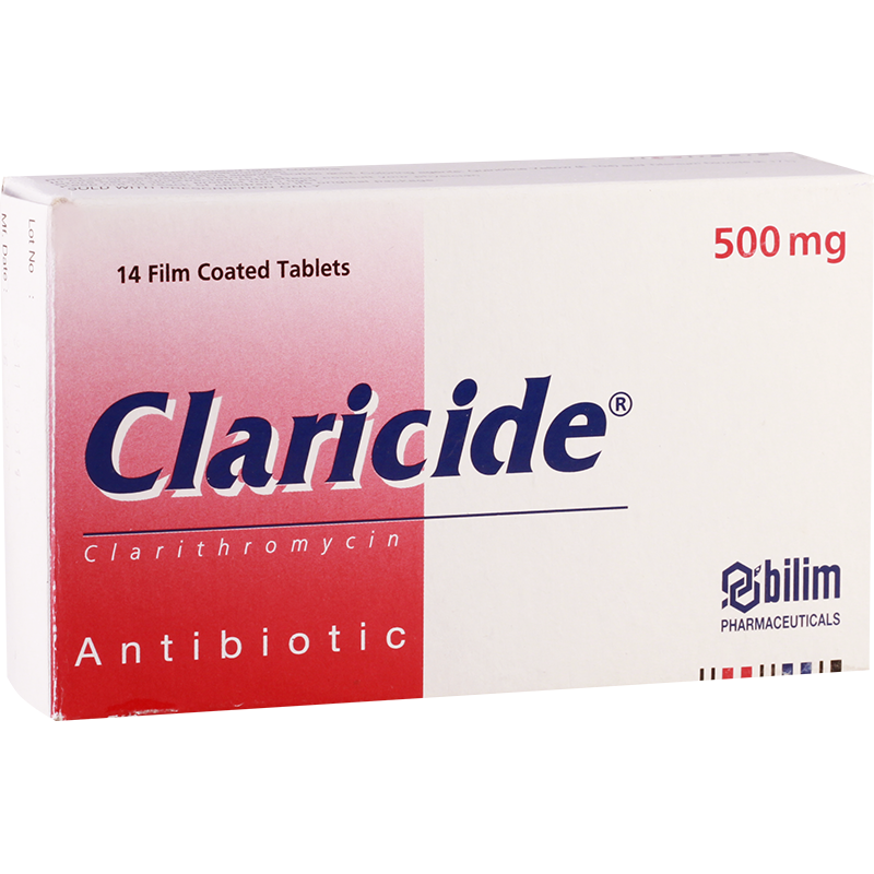 Claricide 500 Mg 14 Tablet 20468