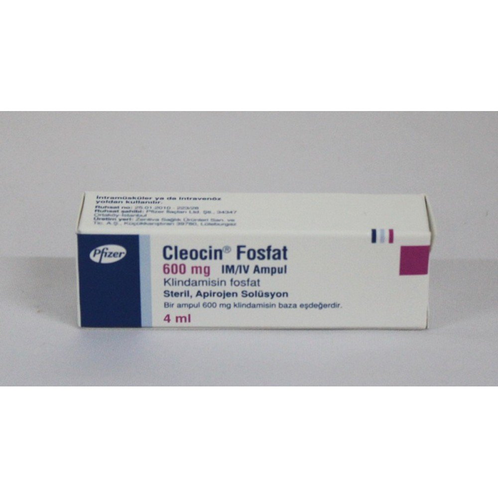 Cleocin Fosfat 600 Mg Im/Iv 1 Ampul 1 Cleocin Fosfat 600 Mg Im Iv 1 Ampul 28481