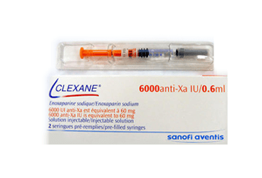 Clexane 6000 Anti-Xa Iu/0,6 Ml Kull.hazir Enjektör 1 Clexane 6000 Anti Xa Iu 06 Ml Kull.hazir Enjektor 28491