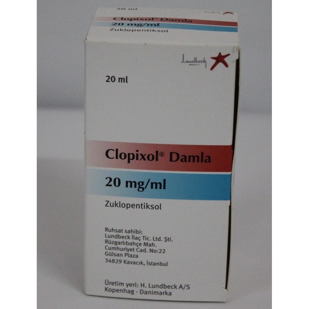 Clopixol 20 Mg 20 Ml Damla 1 Clopixol 20 Mg 20 Ml Damla 20511