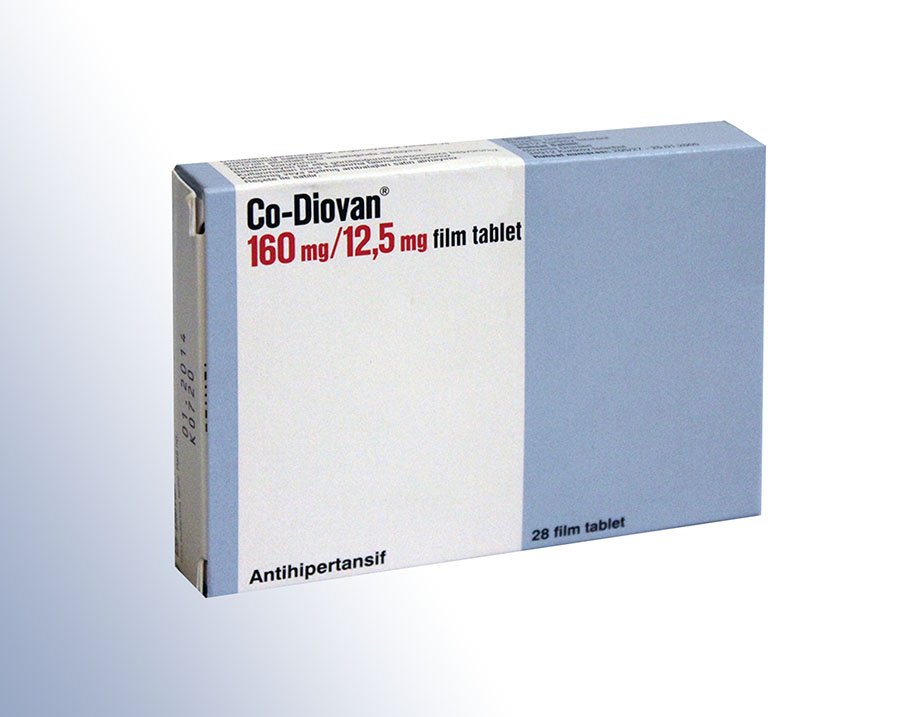 Co Diovan 160 125 Mg 28 Film Tablet 20538