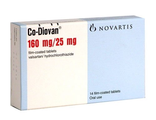 Co-Diovan 160/25 Mg 28 Film Tablet 1 Co Diovan 160 25 Mg 28 Film Tablet 20539