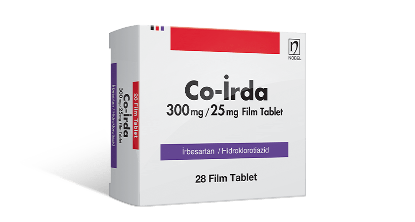 Co-Irda 300 Mg /25 Mg 28 Film Tablet 1 Co Irda 300 Mg 25 Mg 28 Film Tablet 20552