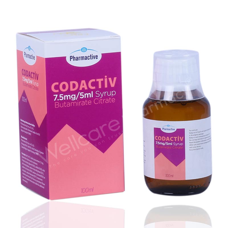 Codactiv 7,5 Mg/5 Ml Surup 100 Ml 1 Codactiv 75 Mg 5 Ml Surup 100 Ml 20533