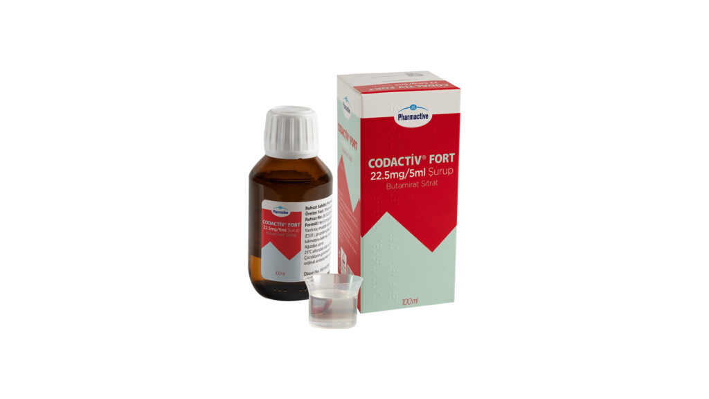 Codactiv Fort 22,5 Mg/ 5 Ml Şurup 100 Ml 1 Codactiv Fort 225 Mg 5 Ml Surup 100 Ml 20534