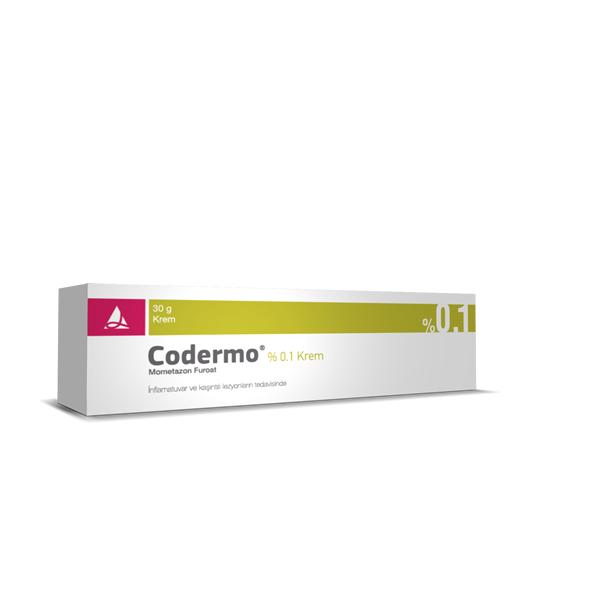 Codermo %0,1 Merhem 30 Gr 1 Codermo 01 Merhem 30 Gr 20537
