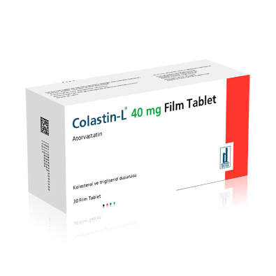 Colastin-L 40 Mg 30 Film Tablet 1 Colastin L 40 Mg 30 Film Tablet 20557