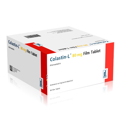 Colastin-L 80 Mg 90 Film Tablet 1 Colastin L 80 Mg 90 Film Tablet 28531