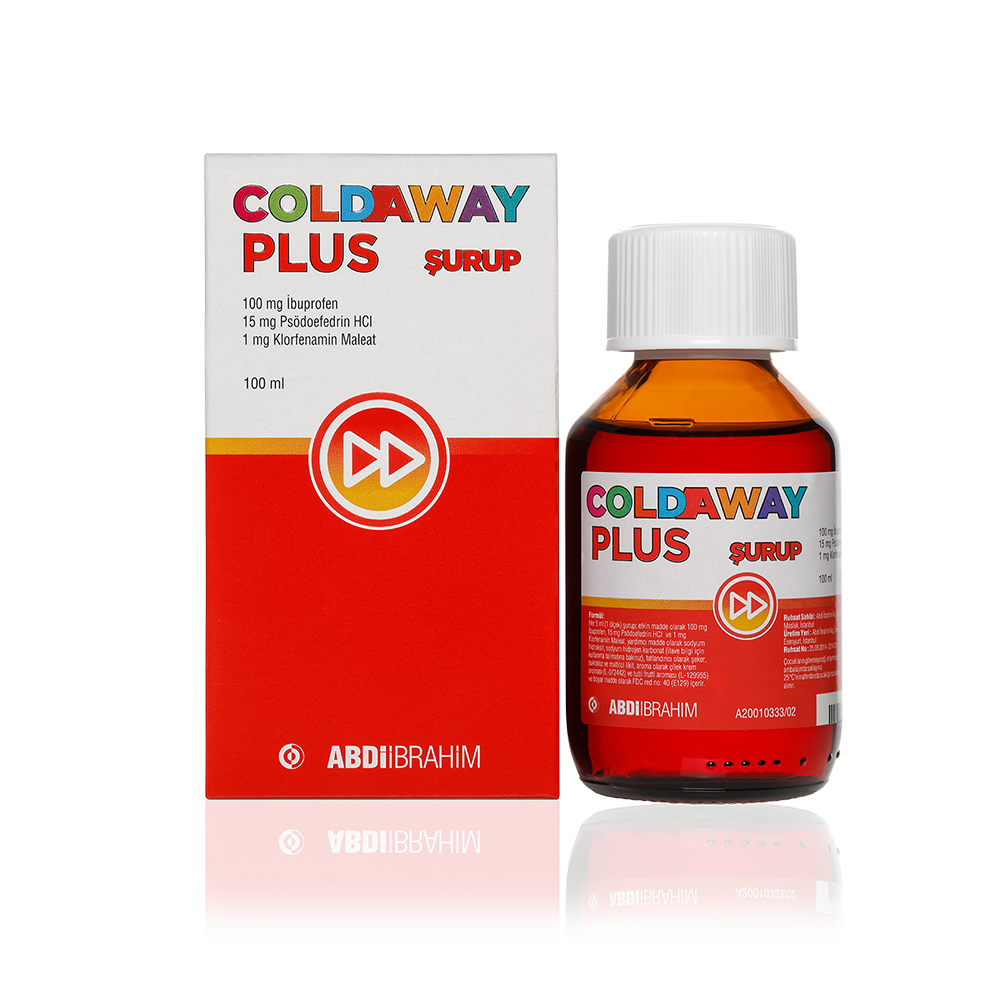 Coldaway Plus 100 Mg/15 Mg/1 Mg/5 Ml Şurup 100 Ml 1 Coldaway Plus 100 Mg 15 Mg 1 Mg 5 Ml Surup 100 Ml 20563