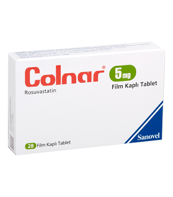 Colnar 5 Mg 28 Film Kaplı Tablet 1 Colnar 5 Mg 28 Film Kapli Tablet 20578
