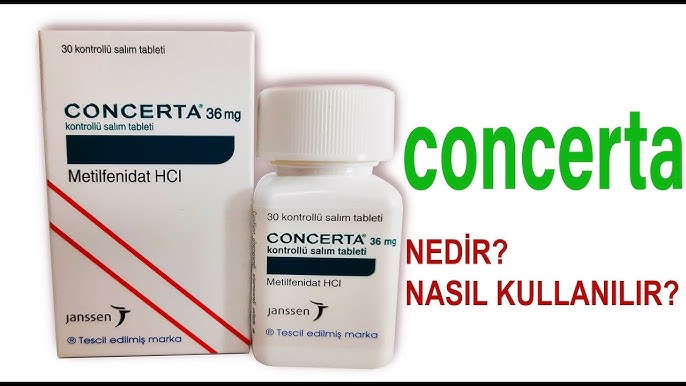 Concerta 54 Mg 30 Kont. Salim Tableti 1 Concerta 54 Mg 30 Kont. Salim Tableti 20590