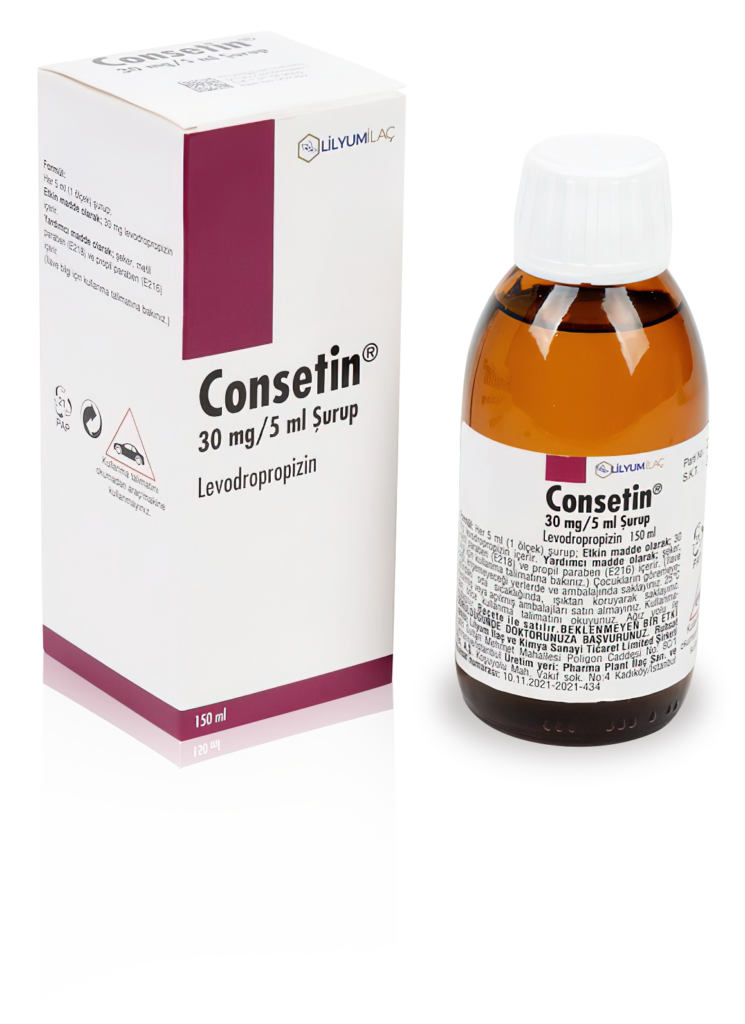 Consetin 30Mg/5Ml Surup 1 Consetin 30Mg 5Ml Surup 20594