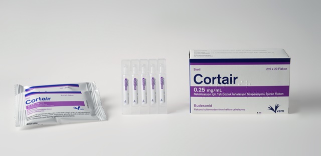 Cortair 0,25 Mg/Ml Nebulizasyon İçin Tek Dozluk İnhalasyon Süspansiyonu İçeren Flakon (20 Flakon) 1 Cortair 025 Mg Ml Nebulizasyon Icin Tek Dozluk Inhalasyon Suspansiyonu Iceren Flakon 20 Flakon 20622
