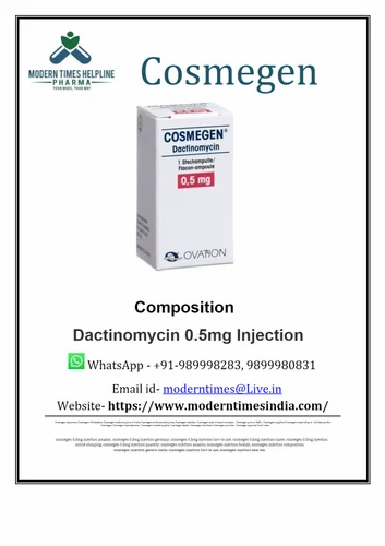 Cosmegen Flakon 1 Cosmegen Flakon 28631
