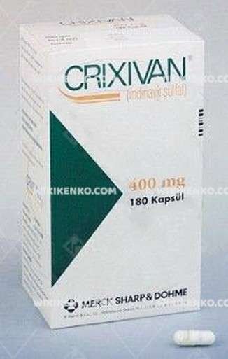 Crixivan 400 Mg 180 Kapsul 28671