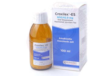 Croxilex-Es 600/42,9 Mg Oral Süspansiyon Hazırlamak İçin Kuru Toz (100 Ml) 1 Croxilex Es 600 429 Mg Oral Suspansiyon Hazirlamak Icin Kuru Toz 100 Ml 20665