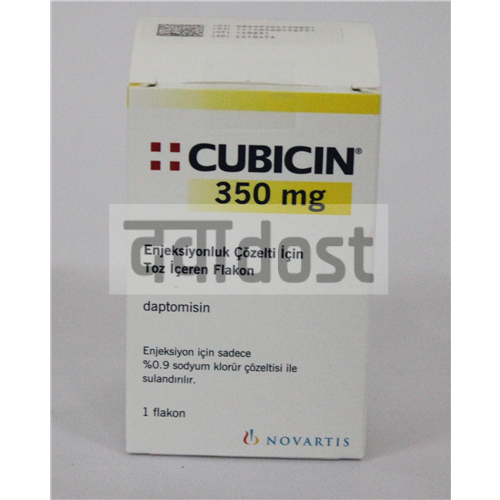 Cubicin 350 Mg Inf. Coz. Icin Toz Iceren Flakon 28682