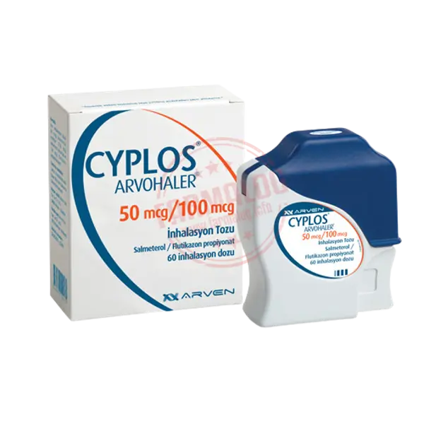Cyplos Arvohaler 50 Mcg 100 Mcg Inhalasyon Tozu 60 Doz 28709