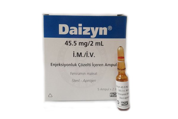 Daizyn 455 Mg 2 Ml Im Iv Enjeksiyonluk Cozelti Iceren 5 Ampul 28723
