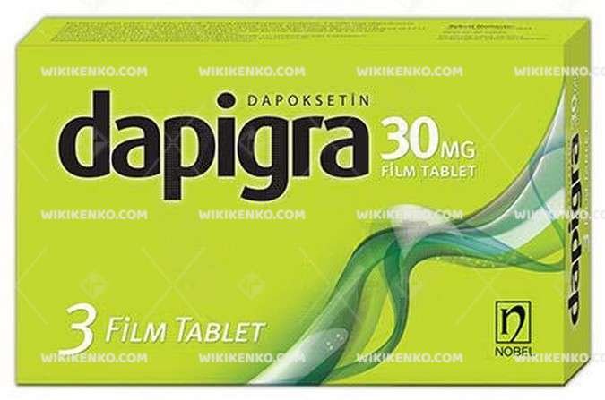 Dapigra 30 Mg 6 Film Tablet 28732