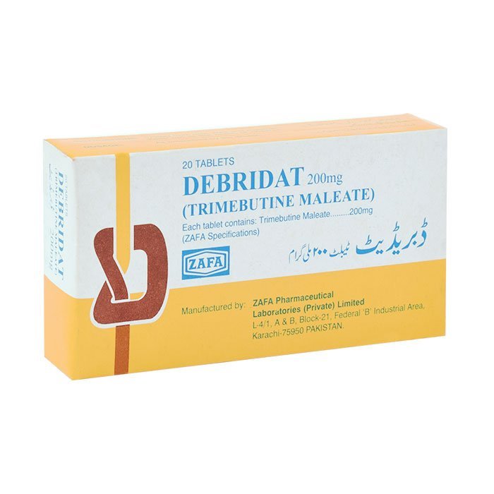 Debridat Fort 200 Mg 20 Tablet 1 Debridat Fort 200 Mg 20 Tablet 20732