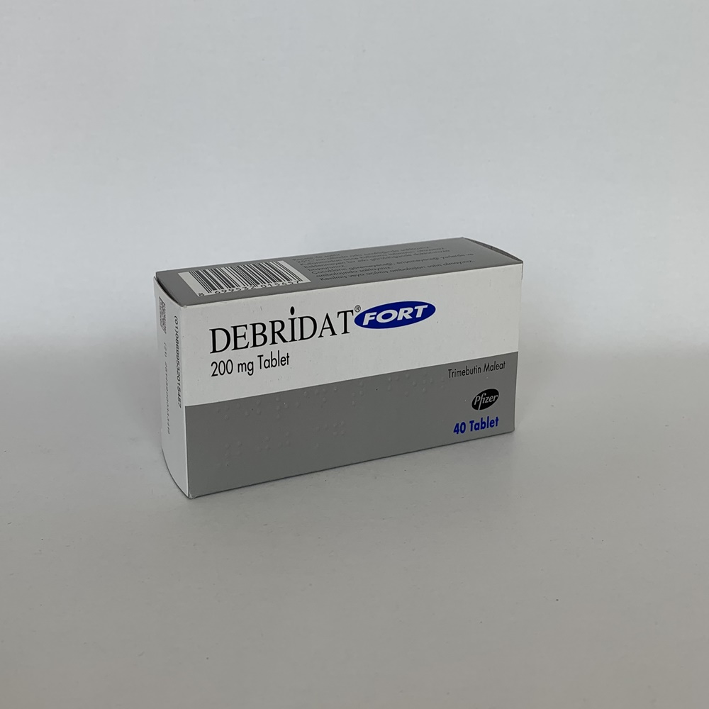 Debridat Fort 200 Mg 40 Tablet 1 Debridat Fort 200 Mg 40 Tablet 28749