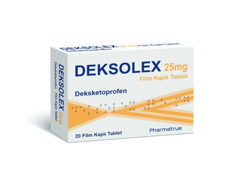Deksolex 25 Mg Film Kaplı Tablet (20 Tablet) 1 Deksolex 25 Mg Film Kapli Tablet 20 Tablet 20751