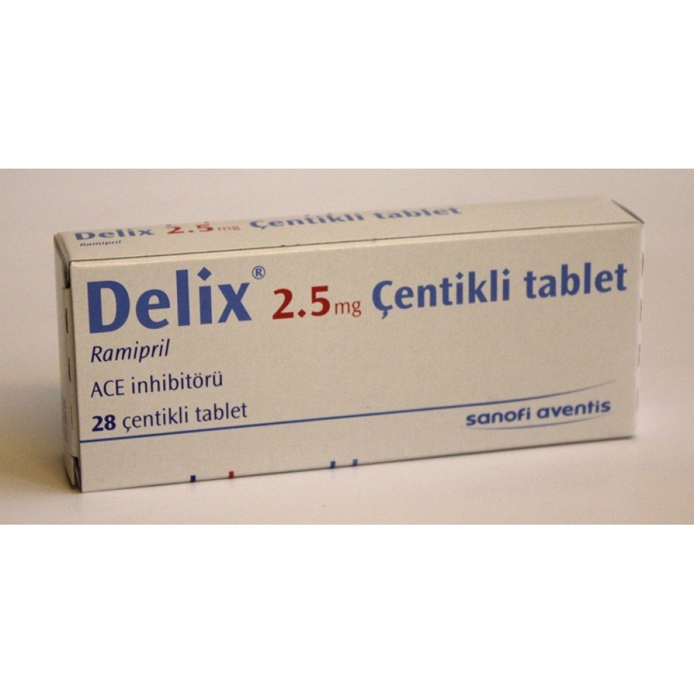 Delix 2,5 Mg 28 Tablet 1 Delix 25 Mg 28 Tablet 20779